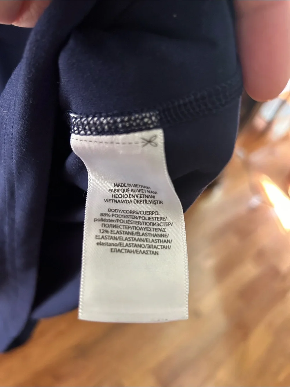 Polo by Ralph Lauren Navy Blue Golf Quarter-Zip Pullover